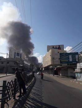 انفجار سوق الزاوية