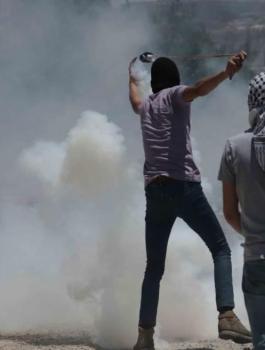 مواجهات في مخيم العروب