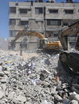 اعادة بناء في قطاع غزة