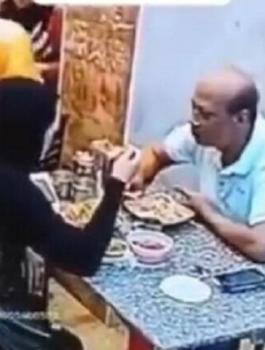 مصرية تعتدي على زوجها