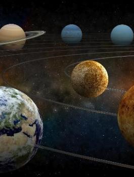 كوكب الزهرة والمشتري