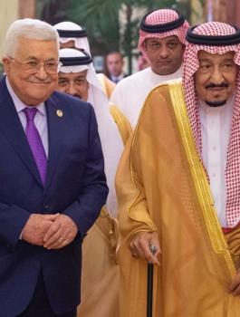 عباس والملك سلمان