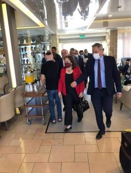 وزيرة الصحة الفلسطينية في القدس