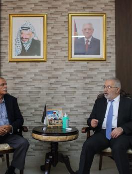 وزير النقل والفحص التجريبي للكراجات