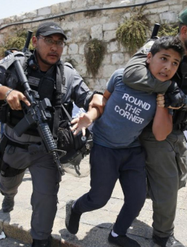 الاحتلال يعتقل اطفال فلسطينيين قاصرين