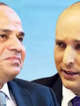 السيسي ونفتالي بنيت