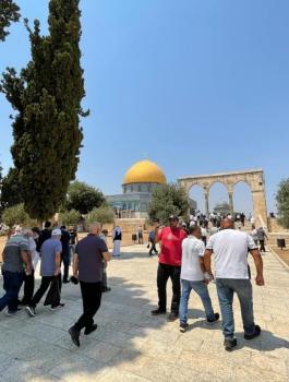 الصلاة في الاقصى