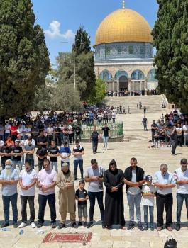 الصلاة في الاقصى