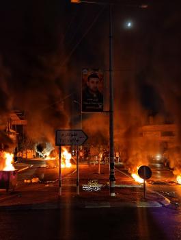 مسيرات غضب في طولكرم بسبب انقطاع التيار الكهربائي