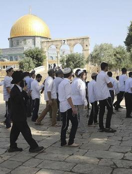 اقتحامات المستوطنين للمسجد الاقصى