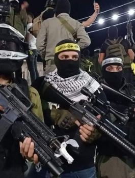 مسلحين في مخيم جنين