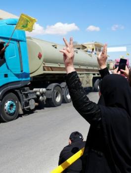 شاحنات النفط الايرانية