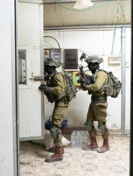 اصابة الضابط الاسرائيلي في جنين