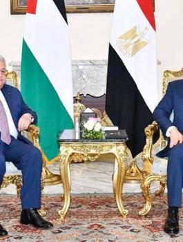 عباس والسيسي