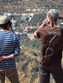 المستوطنون في الضفة الغربية