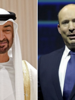 نفتالي بنيت وبن زايد