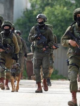 تدريبات الجيش الاسرائيلي في جنين