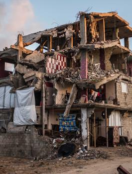 تدمير في قطاع غزة