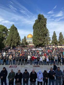 الصلاة في الاقصى