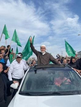 الافراج عن الشيخ رائد صلاح