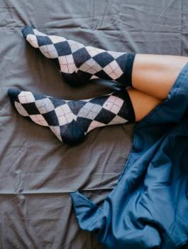 ارتداء الجوارب اثناء النوم