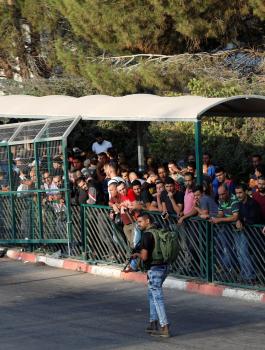 عمال فلسطينيين في اسرائيل