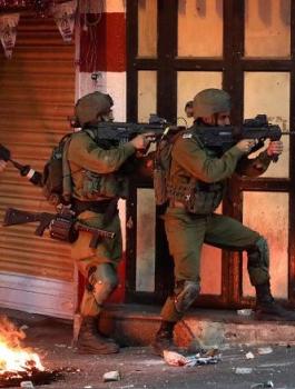 اصابات في مواجهات مع الاحتلال