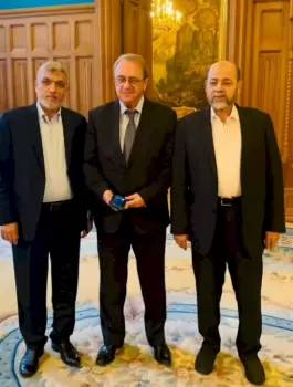 وفد من حماس في روسيا