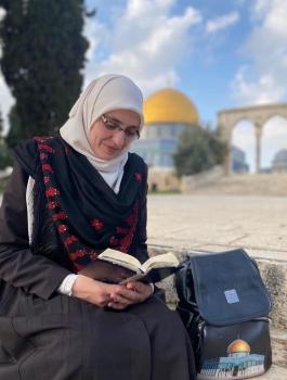 اعتقال المقدسية هنادي الحلواني