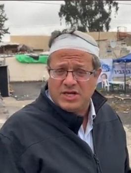 بن غفير في الشيخ جراح