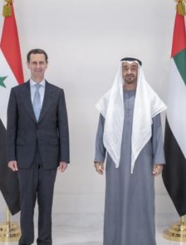 بشار الاسد والامارات