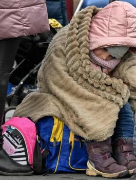 اللاجئيين الاوكرانيين