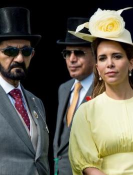 الاميرة هيا وحاكم دبي