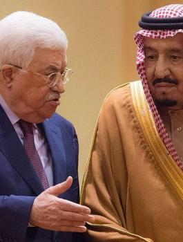 عباس والملك سلمان