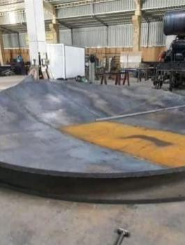 اكبر طبق مجدرة في العالم