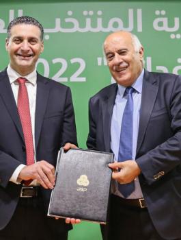 جوال تجدد رعايتها للمنتخب الوطني الفلسطيني لكرة القدم