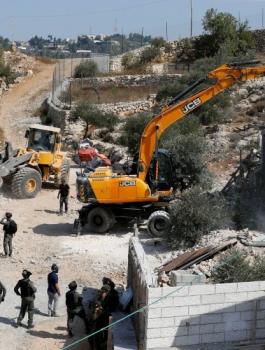 الهدم في الولجة