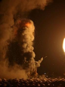 القصف الاسرائيلي على غزة