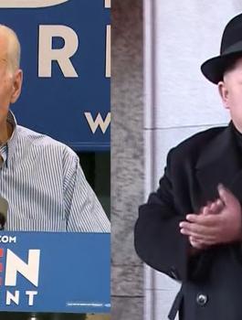 بايدن والزعيم الكوري الشمالي