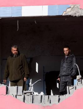 تفجير منزل الاسير عمر جرادات في السيلة