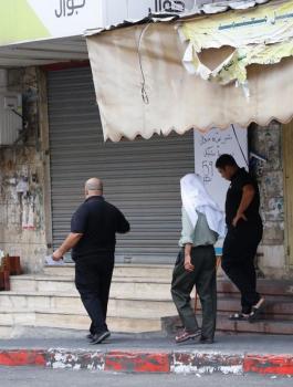 الاضراب الشامل في جنين