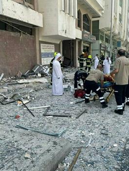 انفجار في مطعم بابو ظبي