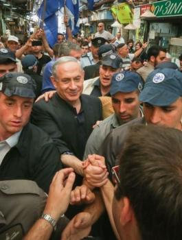 نتنياهو ومسيرة الاعلام في القدس
