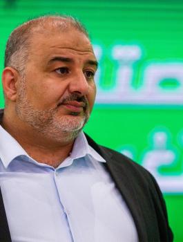 منصور عباس ونتنياهو