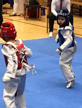 لاعب الكاراتيه نور السويطي