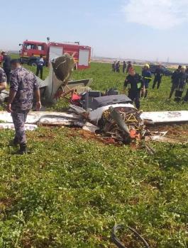 مصرع طيارين اردنيين