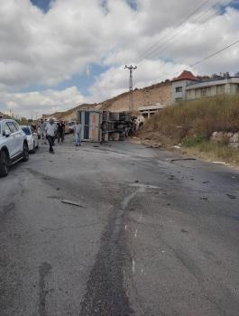 حادث سير في جنين