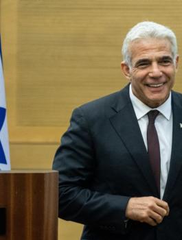 يائير لابيد واسرائيل وحرب غزة
