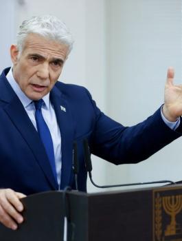 يائير لابيد واسرائيل والسلطة