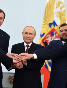 بوتين وضم 4 مناطق اوكرانية